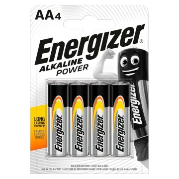 Baterie AA (R6) ENERGIZER Alkaline Power 4szt.