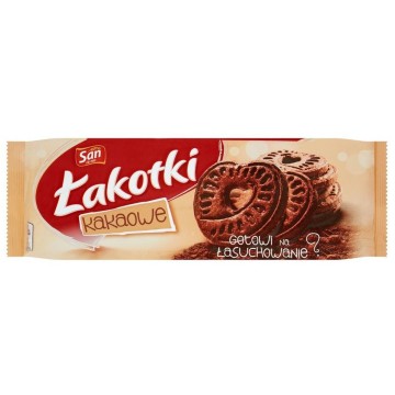 Ciastka ŁAKOTKI kakaowe 168g