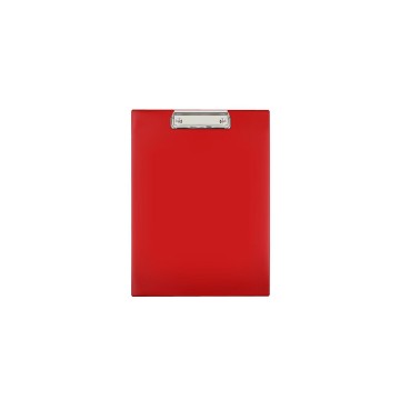 Deska A4 BIURFOL z klipem czerwona