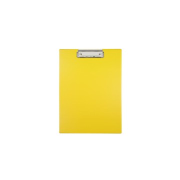 Deska A4 BIURFOL z klipem żółta