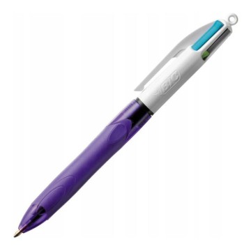 Długopis autom. BIC 4 Colours Grip Fun mix
