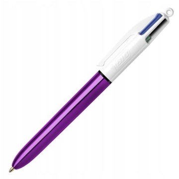 Długopis autom. BIC 4 Colours Shine Purple mix