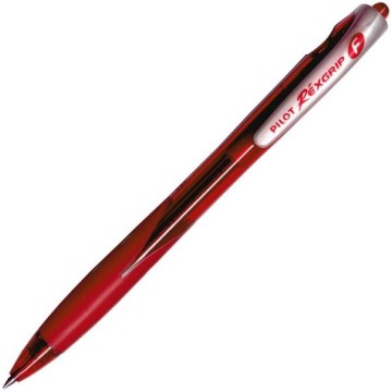 Długopis automatyczny PILOT RexGrip czerwony