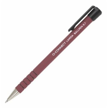 Długopis automatyczny Q-CONNECT LAMBDA czerwony