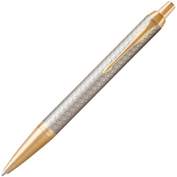 Długopis PARKER IM Premium srebrzysty GT