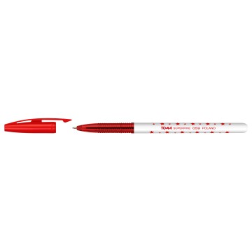 Długopis TOMA SuperFine 059 czerwony