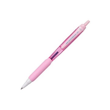 Długopis UNI SXN-101FL niebieski obudowa różowa