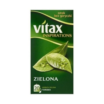 Herbata VITAX zielona 20 torebek
