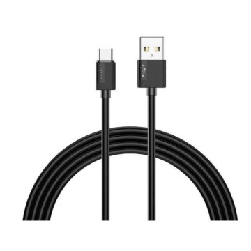 Kabel USB typ C 2 m czarny