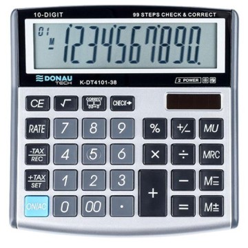 Kalkulator DONAU Tech K-DT4101-38 srebrny