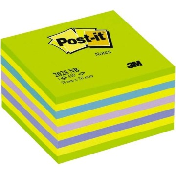 Karteczki POST-IT 76x76mm (1x450) cukierkowe