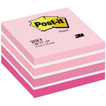 Karteczki POST-IT 76x76mm (1x450) różowe