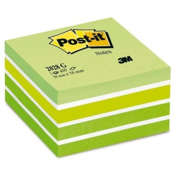 Karteczki POST-IT 76x76mm (1x450) zielone