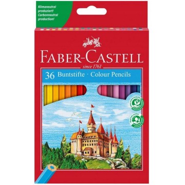 Kredki ołówkowe FABER CASTELL Zamek 36 kolorów