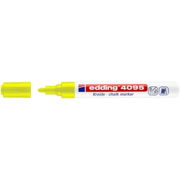 Marker kredowy EDDING 4095 żółty okrągły