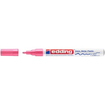 Marker olejowy EDDING 751 różowy 1-2mm okr.