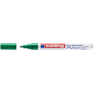 Marker olejowy EDDING 751 zielony 1-2mm okr.