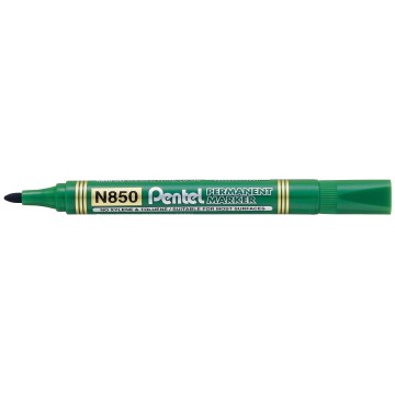Marker permanentny PENTEL N850 zielony okr.