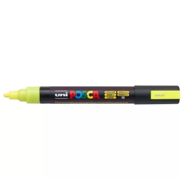 Marker UNI POSCA PC-5M fluo żółty