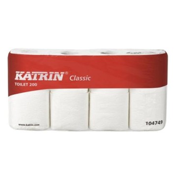 Papier toaletowy KATRIN 200 Classic 8szt. biały