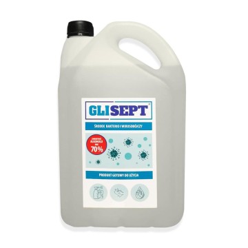 Płyn do dezynfekcji powierzchni i rąk GLISEPT 5l