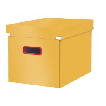 Pudełko LEITZ Click&Store Cosy L żółte