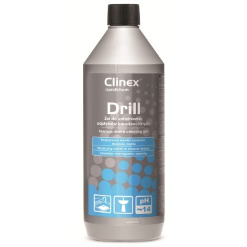 Udrażniacz do rur CLINEX Drill żel 1L