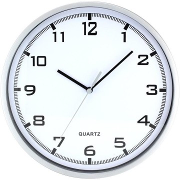 Zegar ścienny MPM Biały